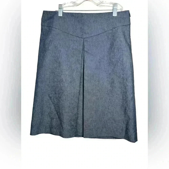 Zara Basic Denim A Line Skirt Modest. Size small. - Picture 1 of 7